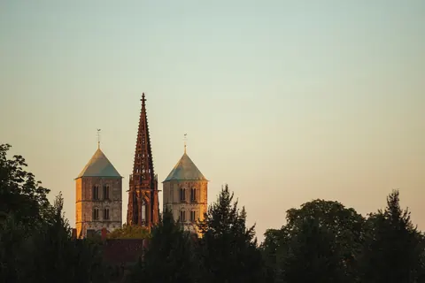 Türme des Doms – Münster-Motiv von Jonas Hofmann