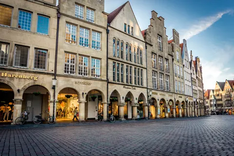Giebel am Prinzipalmarkt – Münster-Motiv von Oliver Hugo
