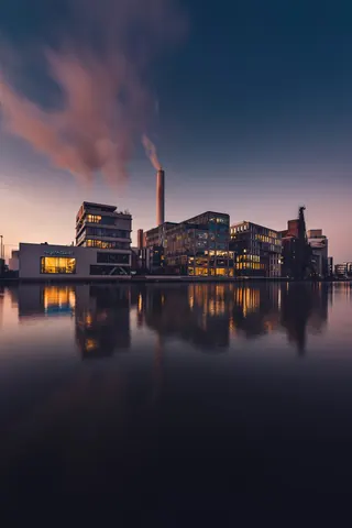 Hafenpanorama – Münster-Motiv von Sascha Talke