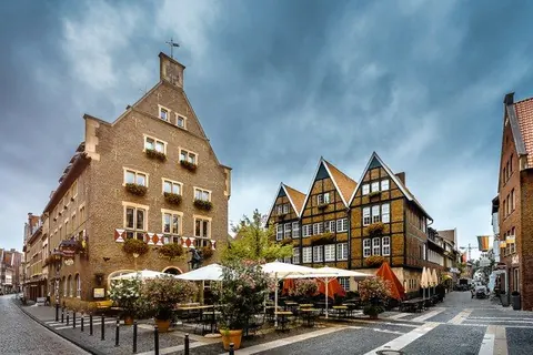 Am Kiepenkerl unter Wolken – Münster-Motiv von Sascha Talke