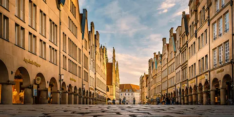 Prinzipalmarkt mit Stadthausturm – Münster-Motiv von Sascha Talke