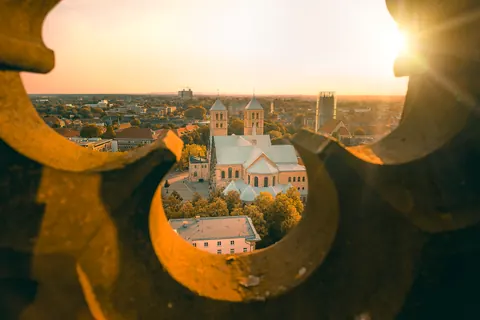 Blick auf den Dom – Münster-Motiv von Sascha Talke