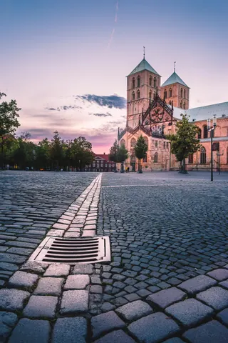 Domplatz – Münster-Motiv von Sascha Talke