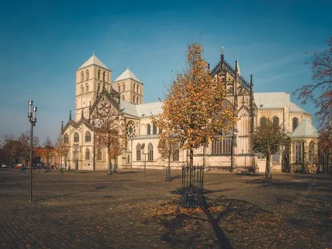 Dom im Herbst – Münster-Motiv von Sascha Talke