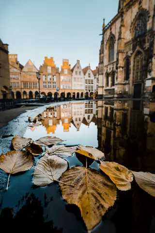 Herbst am Prinzipalmarkt – Münster-Motiv von Sascha Talke
