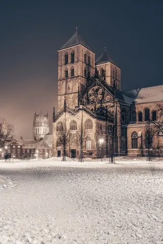 Dom im Wintertraum – Münster-Motiv von Sascha Talke