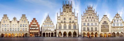 Prinzipalmarkt als Panorama – Münster-Motiv von Thomas Branse