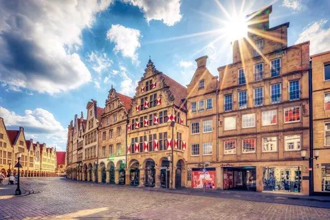 Drubbel mit Fahrrädern – Münster-Motiv von Thomas Branse