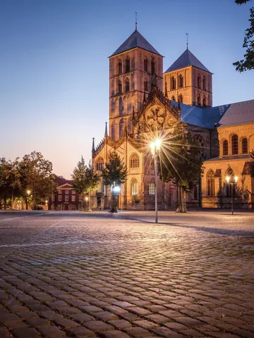 Dom bei Nacht – Münster-Motiv von Thomas Branse