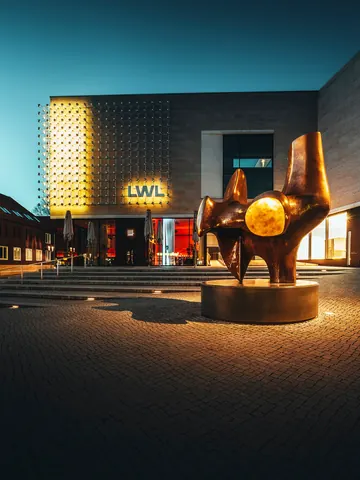 LWL-Museum am Abend – Münster-Motiv von Thomas Branse