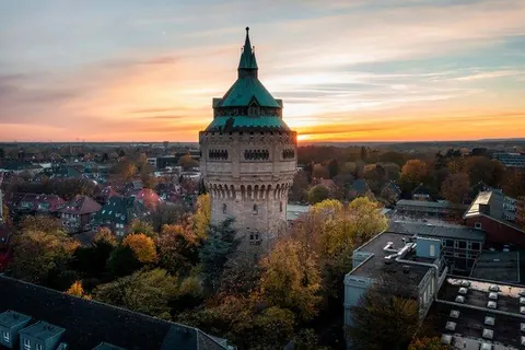 Wasserturm von oben – Münster-Motiv von Thomas Branse