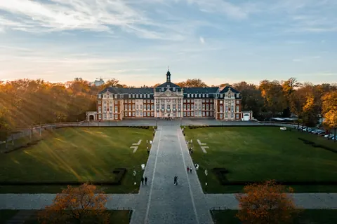 Schloss von oben – Münster-Motiv von Thomas Branse