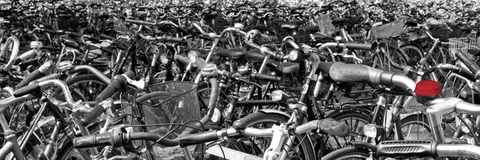 Fahrradstadt Münster – Münster-Motiv von Wolfgang Nietan