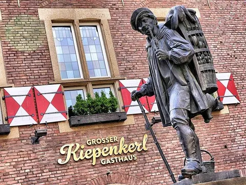 Kiepenkerl-Denkmal – Münster-Motiv von Wolfgang Nietan
