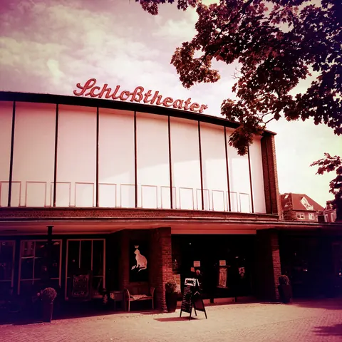 Schloßtheater am Abend – Münster-Motiv von Wolfgang Nietan