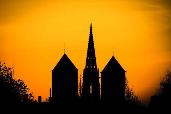 St.-Paulus-Dom – Münsterbild als Wandbild