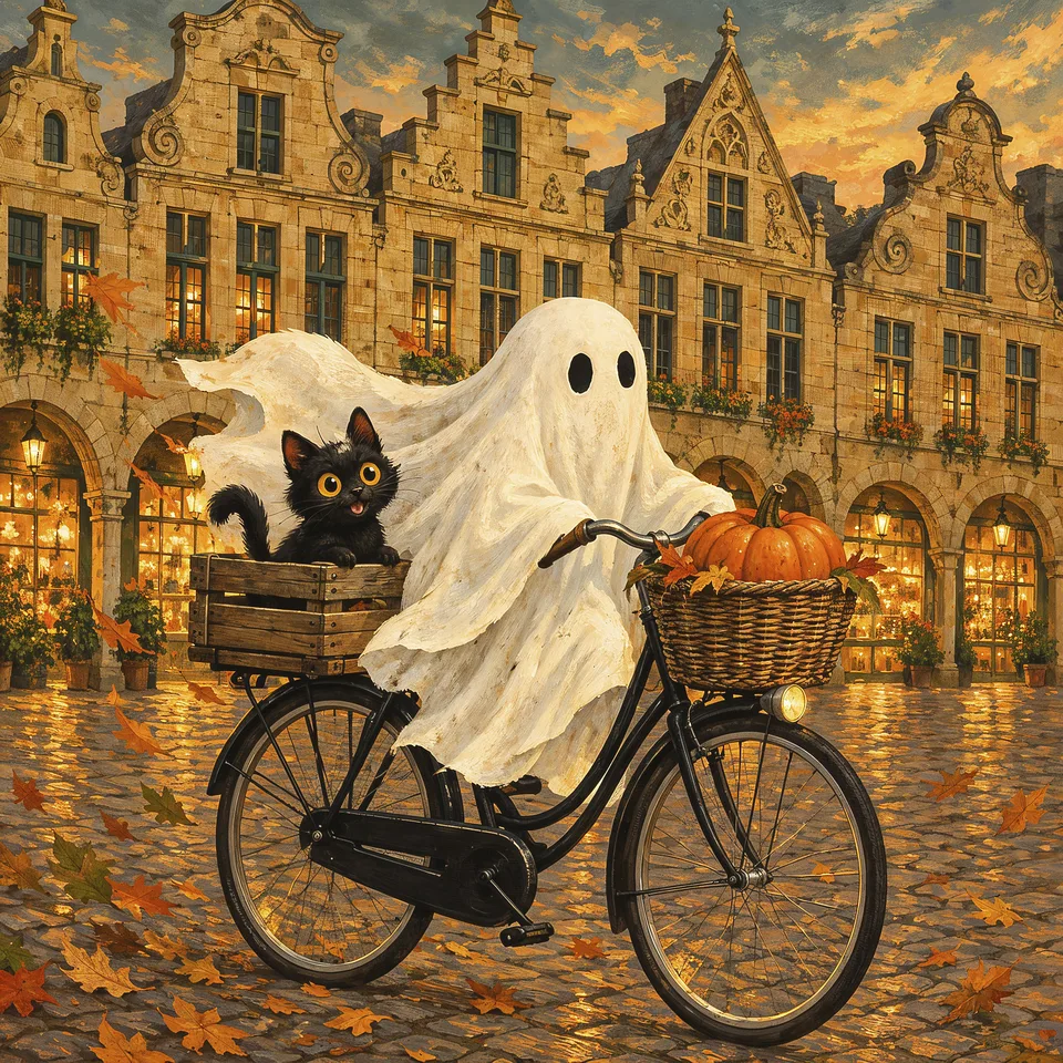 Hausgeist – Leeze am Prinzipalmarkt als Lumo Holz 21 × 21 cm im Schaufenster von JALES – feine Motive in Münster